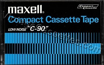Maxell Maxell Low Noise C-90 1970–71 Type I Cassette Tape