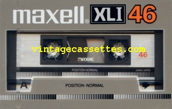 Maxell Maxell XLI 1985–87 Type I Cassette Tape
