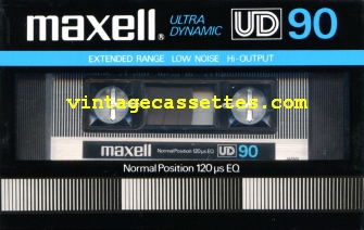 Maxell Maxell UD Type I Japan Market 1982–84 Type I Cassette Tape