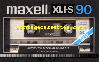 Maxell Maxell XLI-S Type I USA Market. 1984 Type I Cassette Tape