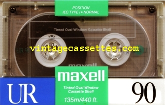 Maxell Maxell UR 1991–92 Type I Cassette Tape