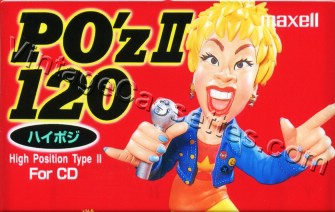 Maxell Maxell PO'z II 1995–96 Type II Cassette Tape