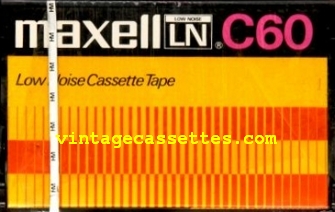 Maxell Maxell LN 1972–75 Type I Cassette Tape