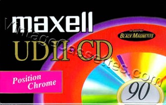 Maxell Maxell UDII-CD 1996–97 Type II Cassette Tape