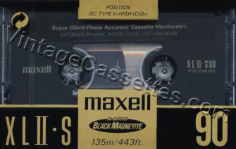 Maxell Maxell XLII-S 1991–93 Type II Cassette Tape