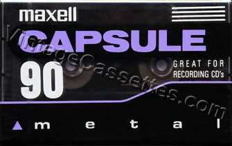 Maxell Maxell Capsule Metal 1996–97 Type IV Cassette Tape