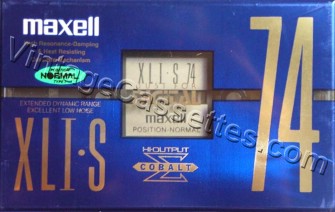 Maxell Maxell XLI-S 1992–93 Type I Cassette Tape