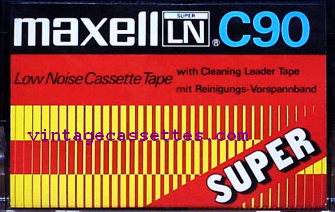 Maxell Maxell Super LN Type I 1972–75 Type I Cassette Tape