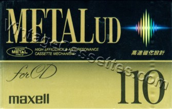 Maxell Maxell Metal UD 1992–93 Type IV Cassette Tape