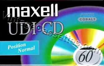 Maxell Maxell UDI-CD 1996–97 Type I Cassette Tape