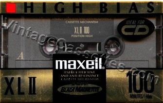Maxell Maxell XLII 1992–96 Type II Cassette Tape