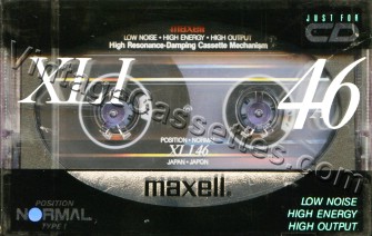 Maxell Maxell XLI 1990–91 Type I Cassette Tape