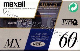 Maxell Maxell MX Type IV 1991–93 Type IV Cassette Tape