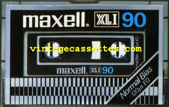 Maxell Maxell XLI 1978–79 Type I Cassette Tape