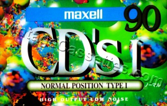 Maxell Maxell CD's I 1994–95 Type I Cassette Tape