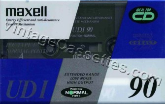 Maxell Maxell UDI 1994–95 Type I Cassette Tape