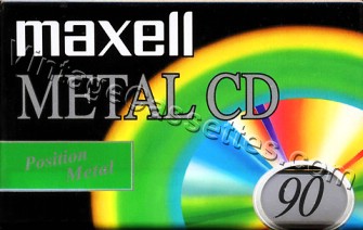 Maxell Maxell Metal CD 1996–97 Type IV Cassette Tape
