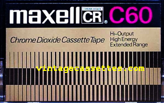Maxell Maxell CR Type II 1972–75 Type II Cassette Tape