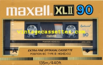 Maxell Maxell XLII 1985–86 Type II Cassette Tape