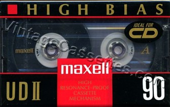 Maxell Maxell UDII 1992–96 Type II Cassette Tape