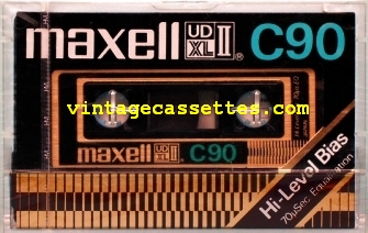 Maxell Maxell UDXLII 1977–79 Type II Cassette Tape