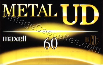 Maxell Maxell Metal UD 1994–95 Type IV Cassette Tape