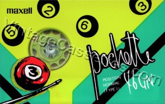 Maxell Maxell Pochette Green 1988–89 Type I Cassette Tape