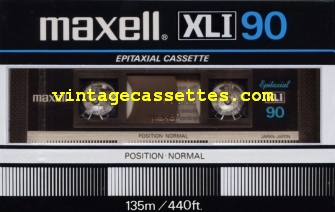 Maxell Maxell XLI 1983 Type I Cassette Tape
