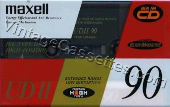 Maxell Maxell UDII 1994–95 Type II Cassette Tape