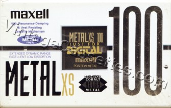 Maxell Maxell Metal XS 1992–93 Type IV Cassette Tape