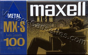 Maxell Maxell MX-S 1998–99 Type IV Cassette Tape