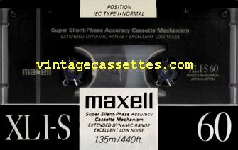 Maxell Maxell XLI-S 1988–89 Type I Cassette Tape