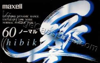 Maxell Maxell Hibiki I 1995–96 Type I Cassette Tape