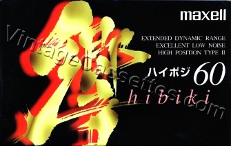 Maxell Maxell Hibiki II 1995–96 Type II Cassette Tape