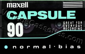 Maxell Maxell Capsule Normal 1996–97 Type I Cassette Tape