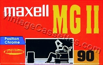 Maxell Maxell MG II 1996–97 Type II Cassette Tape