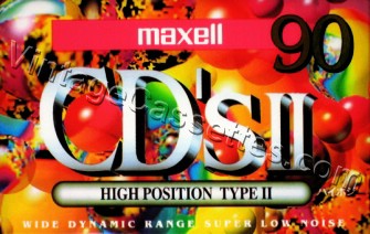 Maxell Maxell CD's II 1994–95 Type II Cassette Tape