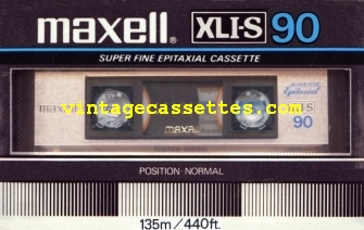 Maxell Maxell XLI-S Type I USA Market. 1983 Type I Cassette Tape