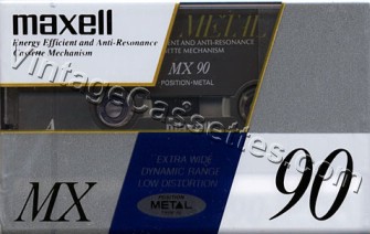 Maxell Maxell MX 1994–95 Type IV Cassette Tape