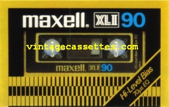 Maxell Maxell XLII Type II Japan Market. 1980–82 Type II Cassette Tape