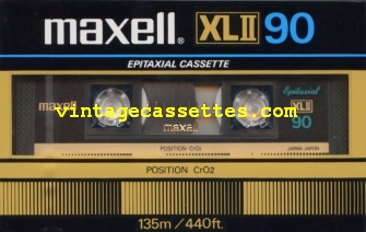 Maxell Maxell XLII 1983 Type II Cassette Tape