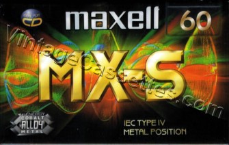 Maxell Maxell MX-S 1998–00 Type IV Cassette Tape