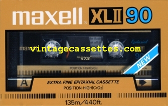 Maxell Maxell XLII Type I 1983  1984 Type I Cassette Tape