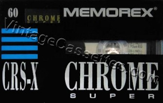 Memorex Memorex CRS-X 1991–92 Type II Cassette Tape