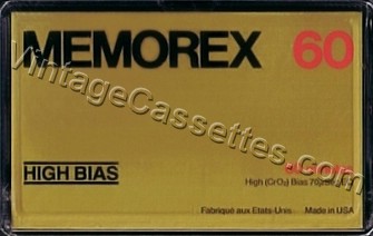 Memorex Memorex High Bias 1978–81 Type II Cassette Tape