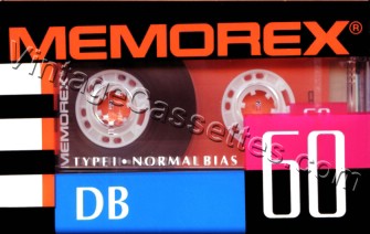Memorex Memorex DB 1995–96 Type I Cassette Tape