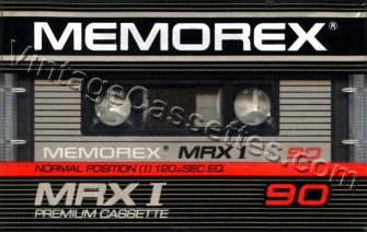 Memorex Memorex MRX I 1985–86 Type I Cassette Tape