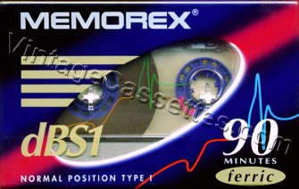 Memorex Memorex dBS1 Type I 1993–94 Type I Cassette Tape