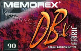 Memorex Memorex DBx 1995–96 Type I Cassette Tape