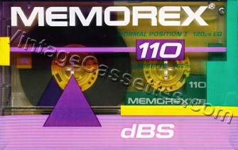 Memorex Memorex dBS 1989–90 Type I Cassette Tape